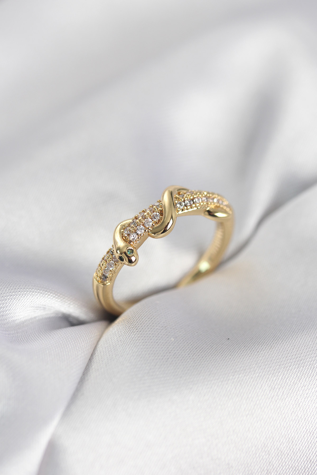 316L Çelik Zirkon Taşlı Dönen Daire Model Gold Ve Gümüş Renk Kadın Kolye 5886
