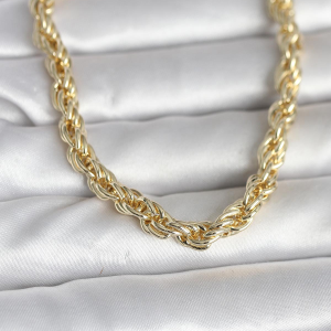 Vintage Model 316L Çelik Gold Renk Kadın Küpe 5886