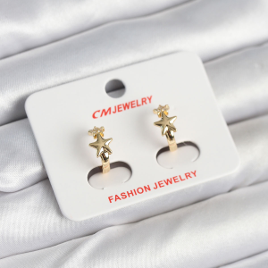 14K Gold Renk Kaplama Burgu Model CM Kadın Kolye 5886
