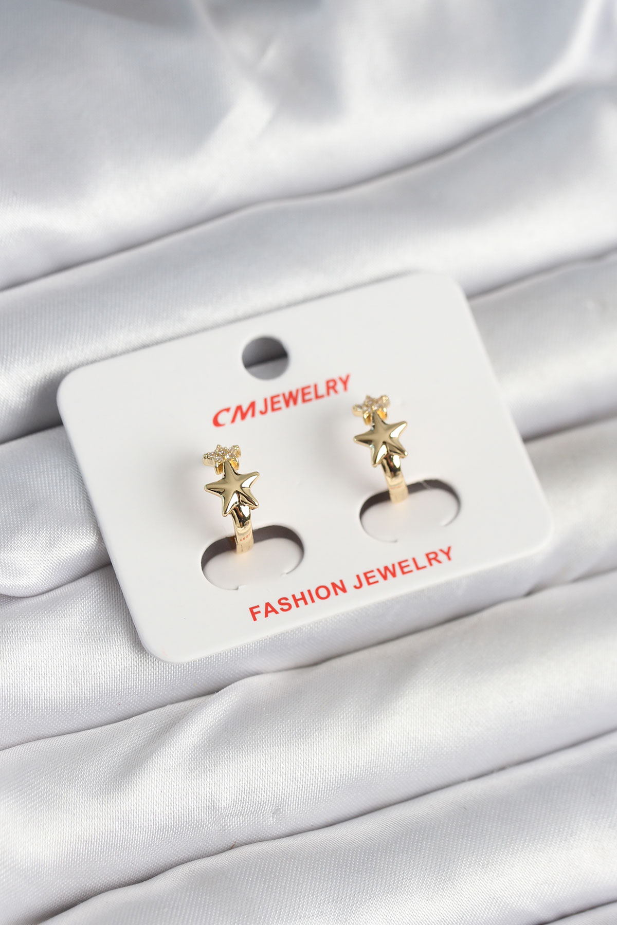 14K Gold Renk Kaplama Burgu Model CM Kadın Kolye 5886
