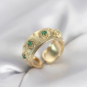316L Çelik Zirkon Taşlı Sarmal Model Gold Renk Kadın Kolye 5886