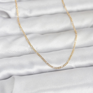 CM 14K Gold Renk Ezme Zincir Model 60 cm Kadın Kolye 5886