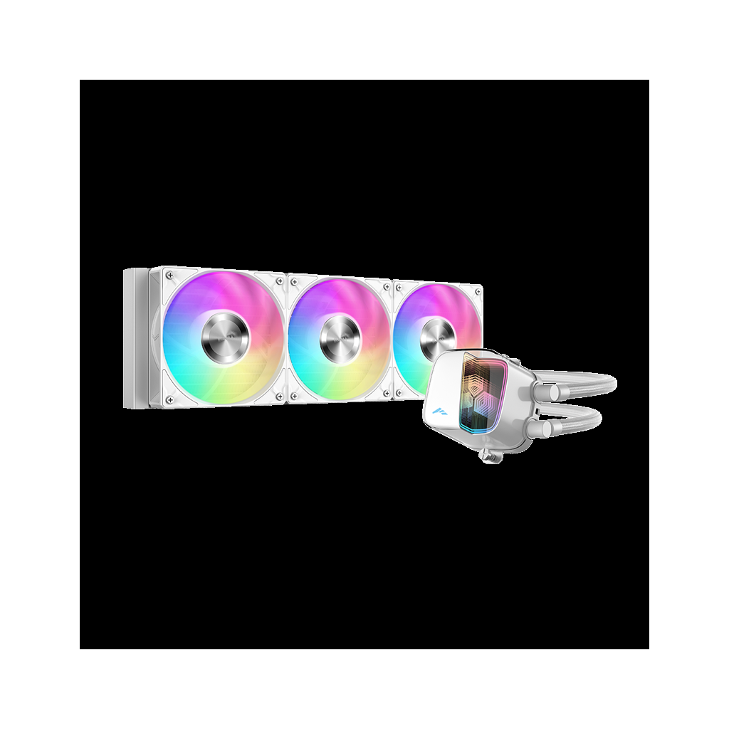 SAMA L70-360WH White 360mm 3x120mm ARGB Fan CPU Sıvı Soğutma(1923)