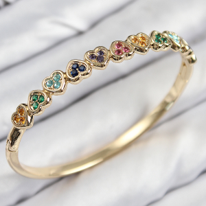 Siyah Sallantılı Damla Model Gold Renk Vintage Kadın Küpe 5886