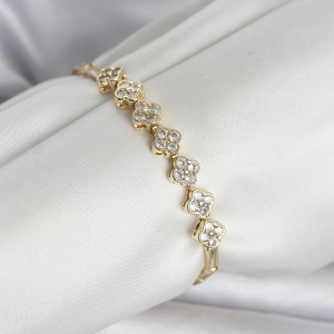 Pirinç Gold Renk Halka Sarmal Model Vintage Kadın Küpe 5886