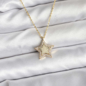 Xuping Zirkon Taşlı I Model Gold Renk Kadın Küpe 5886
