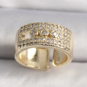 CM 14K Gold Renk Yassı Oval Zincirli Model 60 cm Kadın Kolye 5886