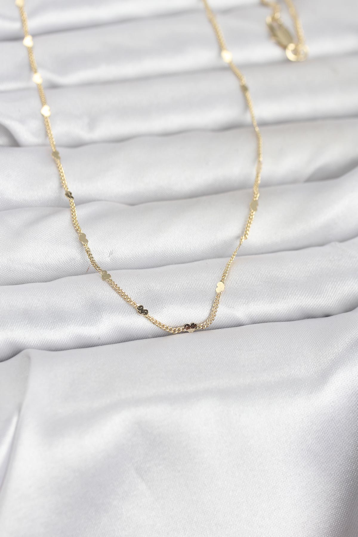 CM 14K Gold Renk Gemici Zincir Model 60 cm Kadın Kolye 5886 1 CM 14K Gold Renk Gemici Zincir Model 60 cm Kadın Kolye 5886