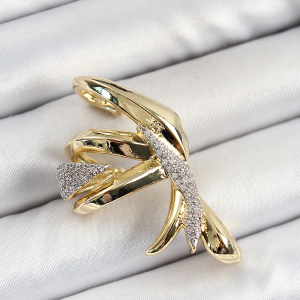 Pirinç Gümüş Renk Yılan Model Zincir Bağlantılı Ear Cuff Küpe Seti 5886