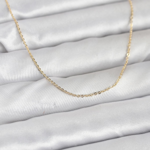 CM 14K Gold Renk Yılan Zincir Model Kadın Kolye 5886