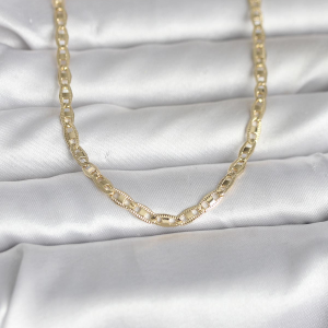 Pirinç Gold Renk Halka Model Yeşil Boncuk Detay Kadın Küpe 5886