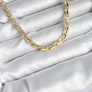 316L Çelik Gold Renk Vintage Kadın Küpe 5886