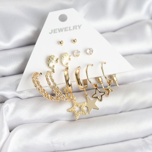 14K Gold Renk Kaplama Zincir Model CM Kadın Kolye 5886