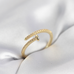 Pirinç Zirkon Taşlı Gold Renk Kadın Y Kolye 5886