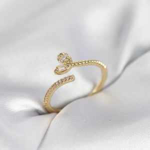 Pirinç Zirkon Taşlı Ezme Zincirli Madalyon Model Gold Renk Y Kolye 5886