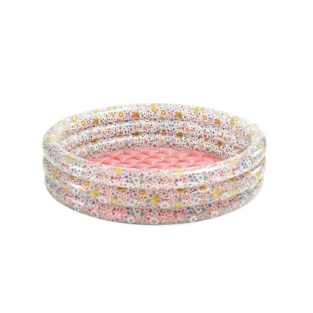 IH58427 Intex 3 Boğumlu Çiçek Desenli Bebek Havuzu 86x25cm