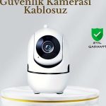 360° Dönen Akıllı WiFi Kamera – Uzaktan Kontrol ve İki Yönlü Ses Özellikli