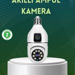 360 Derece Panoramik WiFi Kamera – Full HD Ev Güvenlik Sistemi