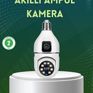 360 Derece Panoramik WiFi Kamera – Full HD Ev Güvenlik Sistemi