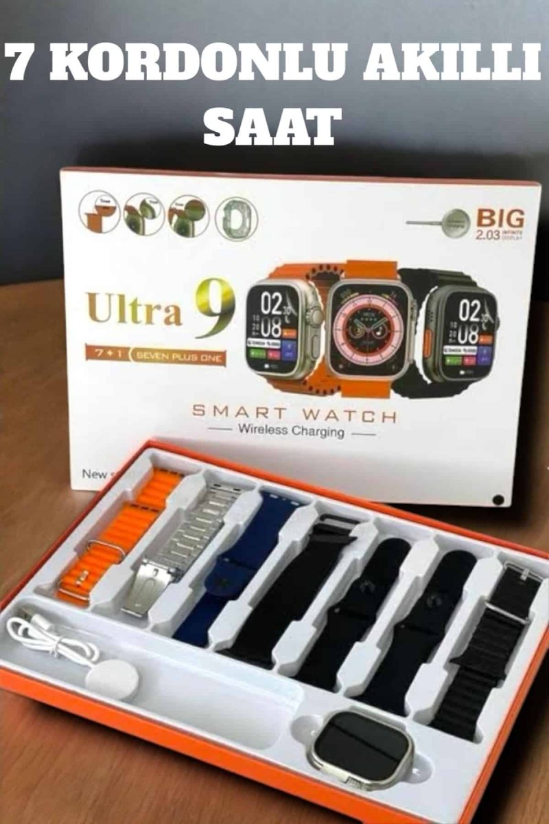 Akıllı Saat Bluetooth Bağlantılı 2.09 İnç HD Ekran ve Çok Yönlü Sağlık Takibi 1 Akıllı Saat Bluetooth Bağlantılı 2.09 İnç HD Ekran ve Çok Yönlü Sağlık Takibi