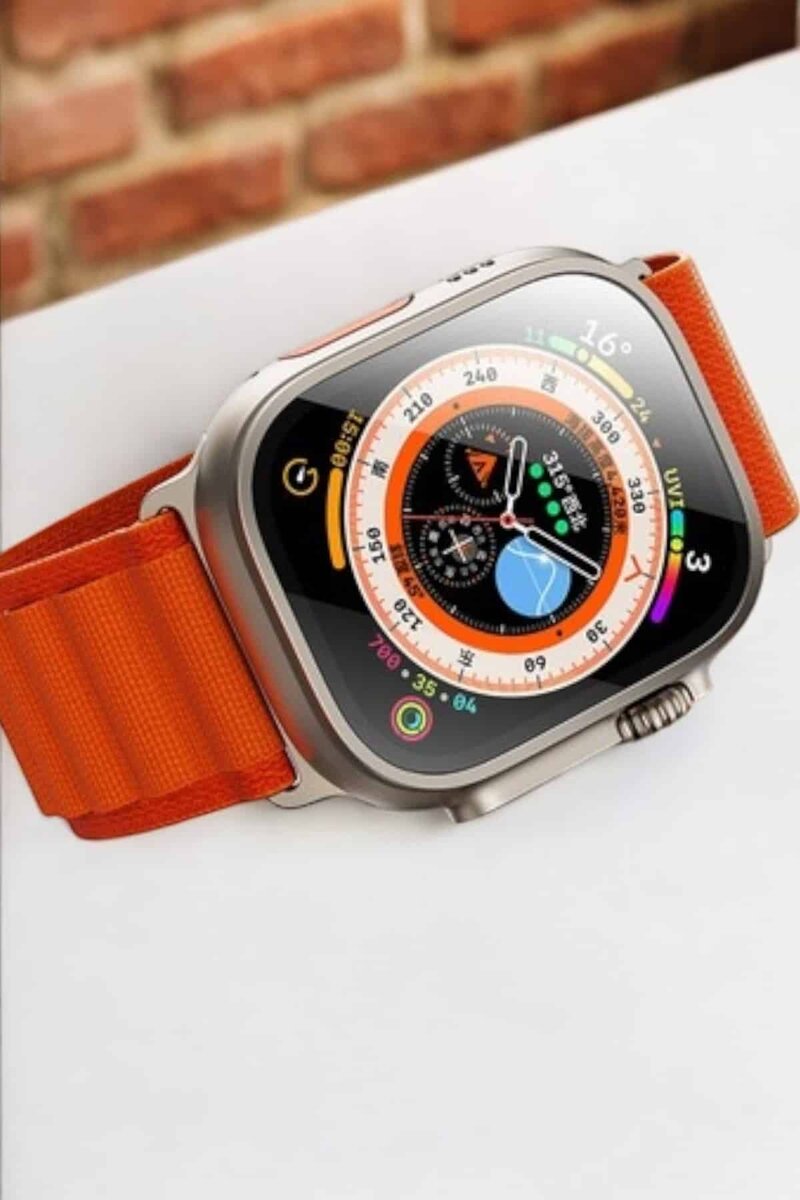 Bluetooth Bağlantılı 49MM Dokunmatik Akıllı Saat Sağlık ve Spor Takip Özellikli 3 Bluetooth Bağlantılı 49MM Dokunmatik Akıllı Saat Sağlık ve Spor Takip Özellikli - Görsel 3
