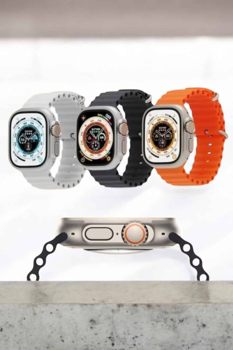 Bluetooth Bağlantılı 49MM Dokunmatik Akıllı Saat Sağlık ve Spor Takip Özellikli 5 Bluetooth Bağlantılı 49MM Dokunmatik Akıllı Saat Sağlık ve Spor Takip Özellikli - Görsel 5