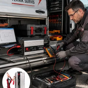 2000W Yüksek Güçlü Araç İnvertörü Priz Çıkışlı Elektrik Dönüştürücü