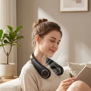 Gizli Turbo Tasarımlı Sessiz Çalışan Boyun Fanı