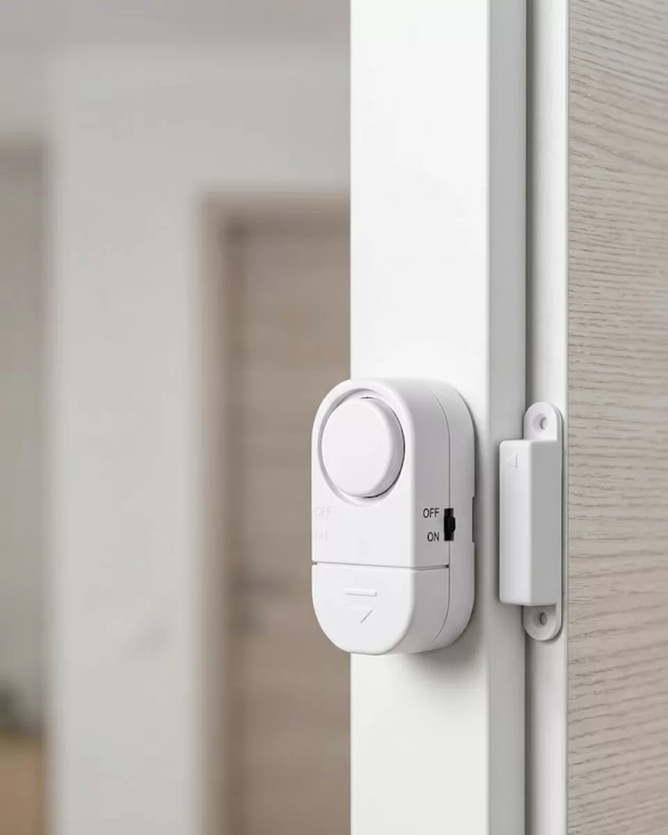 Kapı Pencere Alarmı Manyetik Sensörlü 90 dB Güçlü Sesli Güvenlik Alarm Sistemi 1 Kapı Pencere Alarmı Manyetik Sensörlü 90 dB Güçlü Sesli Güvenlik Alarm Sistemi