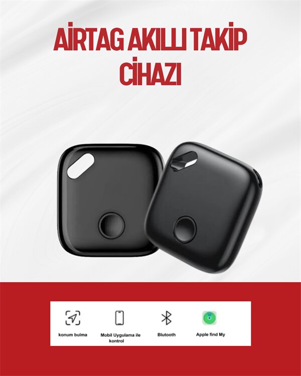 iOS & Android Uyumlu Smart Tag | Uzun Pil Ömrü | Bul Uygulaması ile Entegre Akıllı Takip Cihazı 1 iOS & Android Uyumlu Smart Tag | Uzun Pil Ömrü | Bul Uygulaması ile Entegre Akıllı Takip Cihazı