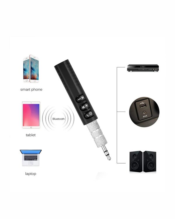Bluetooth 4.1 Ses Alıcısı | 3.5mm Girişli Hoparlör & Kulaklıklar İçin Kablosuz Dönüştürücü 5 Bluetooth 4.1 Ses Alıcısı | 3.5mm Girişli Hoparlör & Kulaklıklar İçin Kablosuz Dönüştürücü - Görsel 5