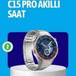 Dayanıklı Kordonlu Şarjlı Akıllı Saat