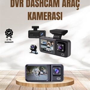Wi-Fi Destekli Araç Kamerası: 2.7” Ekran 128GB Destek ve IR Gece Görüş