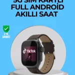 Kamera Özellikli Akıllı Saat Play Store Destekli