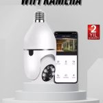 Wifi Güvenlik Kamerası 360 Derece Dönebilen Harekete Duyarlı Gece Görüşlü Ampul