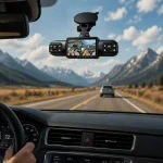 Araç İçi Kamera Full HD Gece Görüşlü 4 Kamera Destekli Geniş Açılı Kayıt