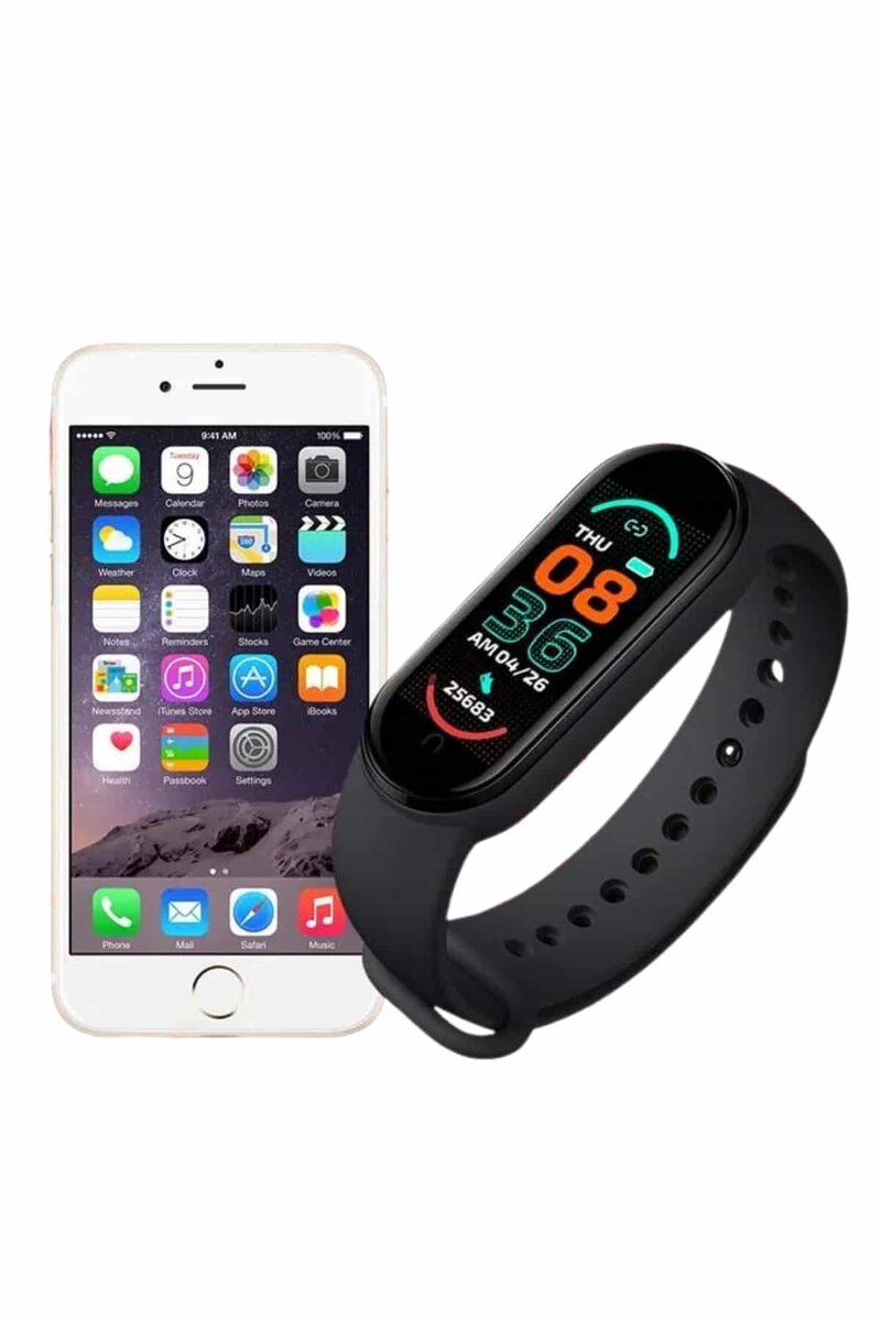 M6 Akıllı Bileklik Siyah Adımsayar Spor Takibi Android ve İOS Uyumlu 4 M6 Akıllı Bileklik Siyah Adımsayar Spor Takibi Android ve İOS Uyumlu - Görsel 4