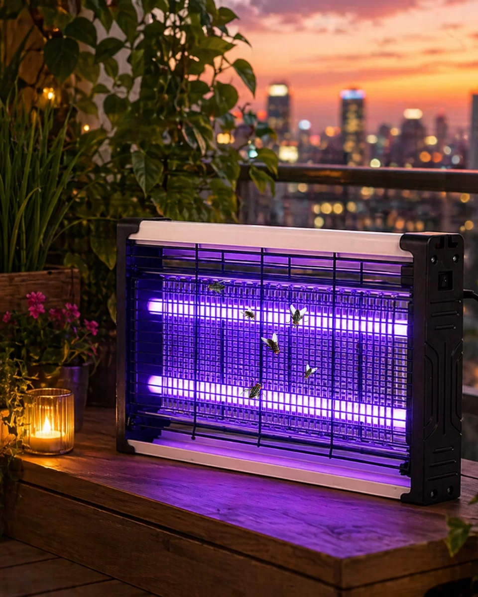Ev Balkon Mutfak İçin Elektrikli Sinek Savar UV Işıklı Sessiz Lamba 1 Ev Balkon Mutfak İçin Elektrikli Sinek Savar UV Işıklı Sessiz Lamba
