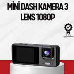 3 Kameralı DVR Araç Kamerası – Tam Güvenlik Tam Kapsama