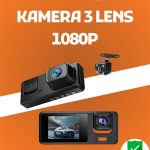 3 Kanallı Araç DVR – Ön + İç + Arka Kamera ile Tam Kapsama Yüksek Güvenlik