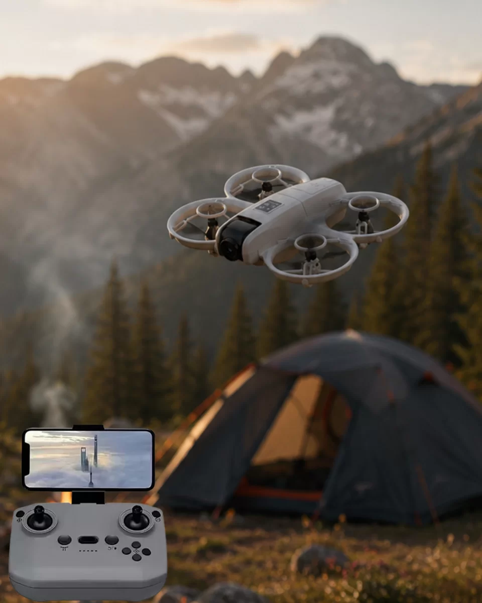Kameralı Drone Headless Mod ve Engel Algılama Özellikli 1 Kameralı Drone Headless Mod ve Engel Algılama Özellikli