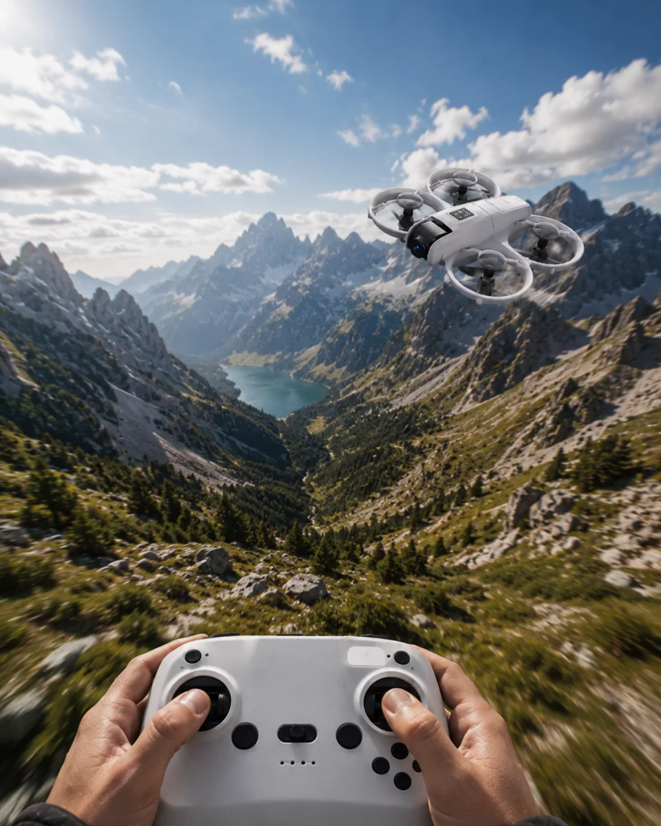Çocuk ve Yetişkin Kullanımına Uygun Kameralı Akıllı Drone 1 Çocuk ve Yetişkin Kullanımına Uygun Kameralı Akıllı Drone