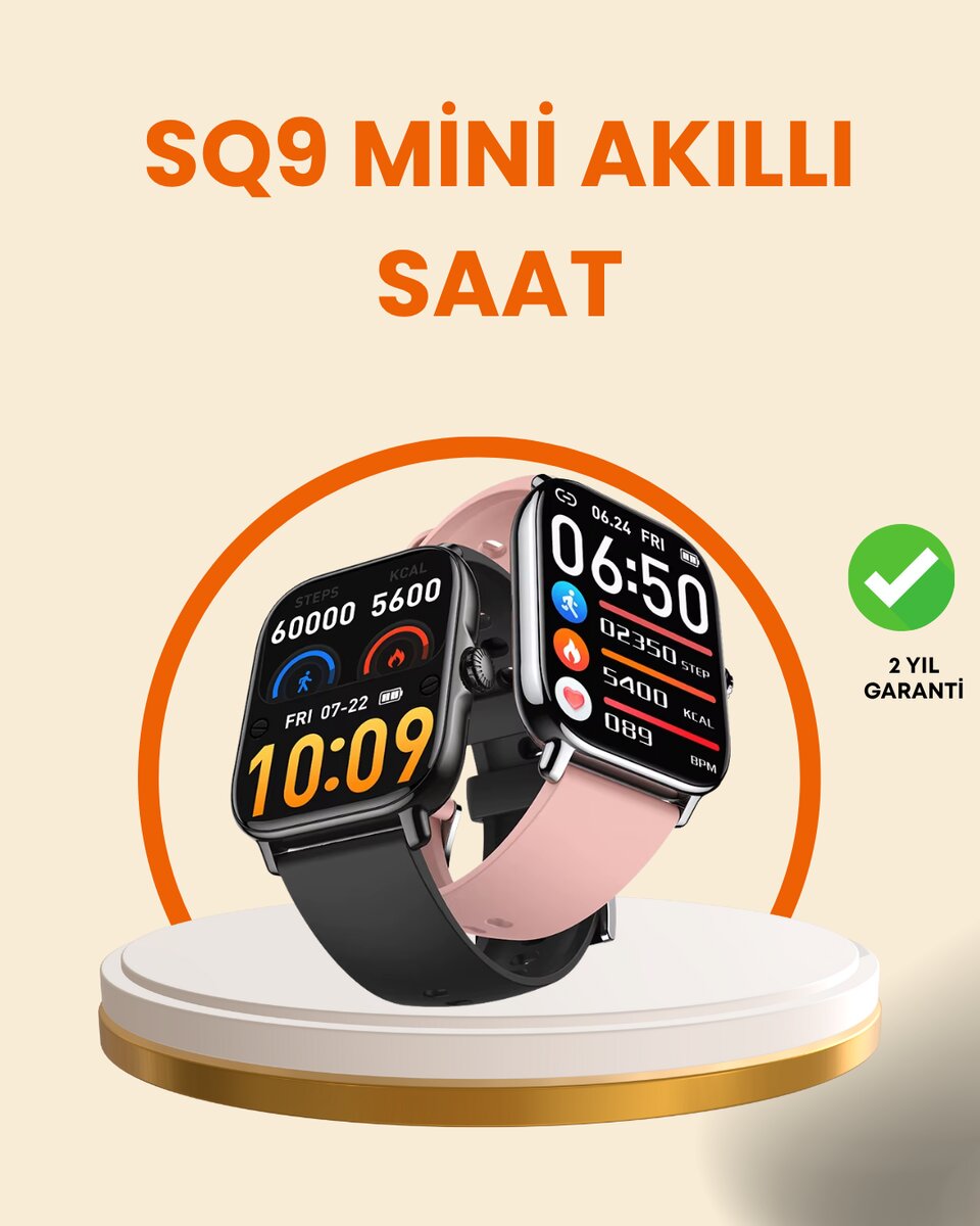 Bluetooth Aramalı Akıllı Saat IOS Android Uyumlu 1 Bluetooth Aramalı Akıllı Saat IOS Android Uyumlu