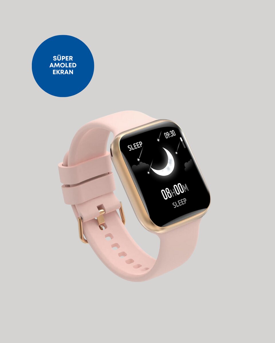 Bluetooth Aramalı Akıllı Saat IOS Android Uyumlu 4 Bluetooth Aramalı Akıllı Saat IOS Android Uyumlu - Görsel 4