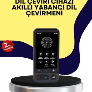 Fotoğraf Tanıma ve Konuşma Çevirili Akıllı Tercüman
