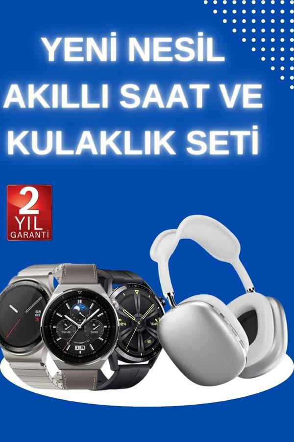 Yeni Nesil Sesli Görüşme Akıllı Saat ve Powerbank Çoklu Şarj Girişli Bluetooth Kulaklık Nabız Ölçer 2 Yeni Nesil Sesli Görüşme Akıllı Saat ve Powerbank Çoklu Şarj Girişli Bluetooth Kulaklık Nabız Ölçer - Görsel 2