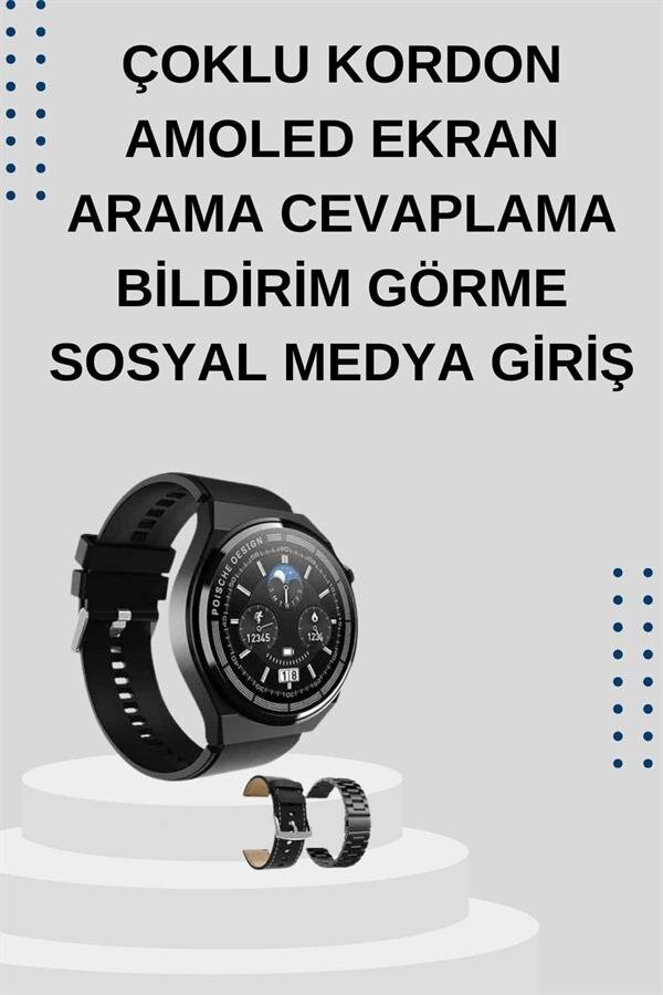 Yeni Nesil Sesli Görüşme Akıllı Saat ve Powerbank Çoklu Şarj Girişli Bluetooth Kulaklık Nabız Ölçer 4 Yeni Nesil Sesli Görüşme Akıllı Saat ve Powerbank Çoklu Şarj Girişli Bluetooth Kulaklık Nabız Ölçer - Görsel 4