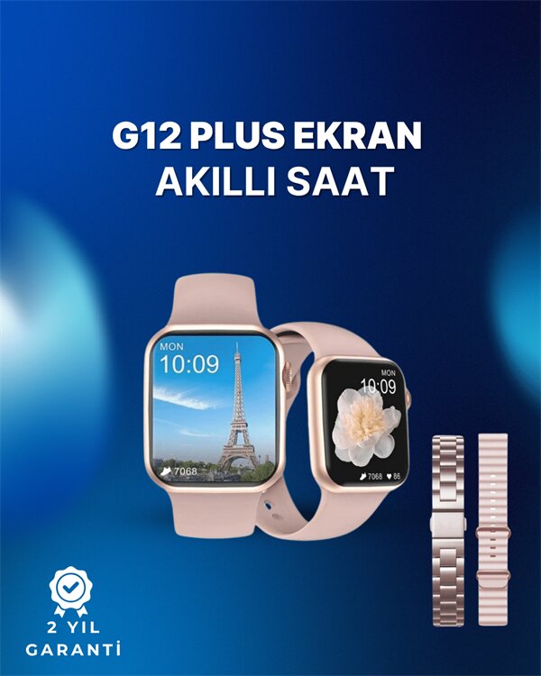 GPS Destekli Akıllı Saat – Nabız Uyku ve Adım Takibi Sesli Görüşme Suya Dayanıklı Tasarım 2 GPS Destekli Akıllı Saat – Nabız Uyku ve Adım Takibi Sesli Görüşme Suya Dayanıklı Tasarım - Görsel 2
