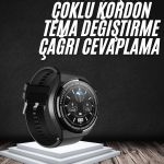 En Çok Tercih Edilen Akıllı Saat Amoled Ekran Nabız Sensörü GPS Uyumlu Adımsayar