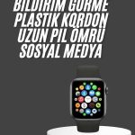 Akıllı Saat Çok Fonksiyonlu Uyku Takibi Adımsayar Nabız Ölçer Arama Cevaplayan